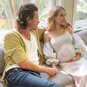 Emma Roberts Shows Her and Garrett Hedlund’s Son Rhodes’ Face for 1st Time on Mother’s Day