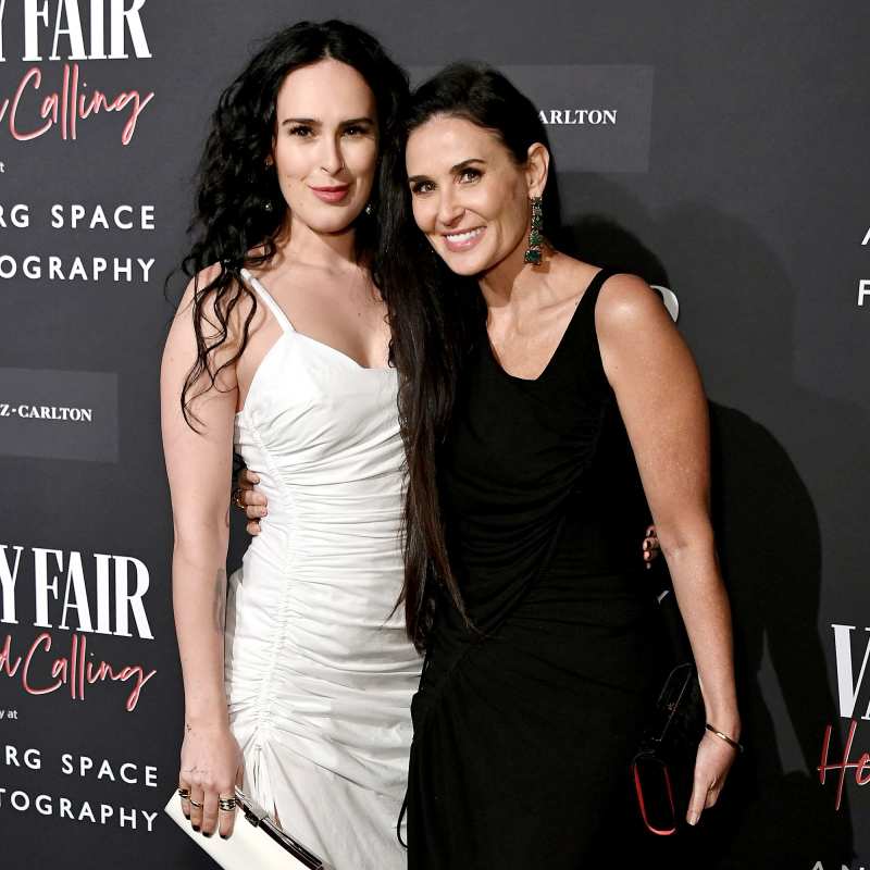 Rumer Willis and Demi Moore Famous Mothers and Daughters