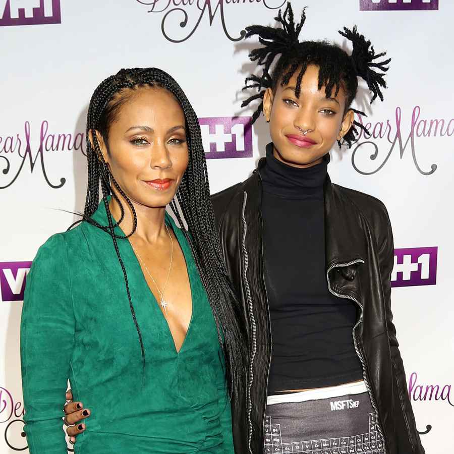 Willow Smith and Jada Pinkett-Smith Famous Mothers and Daughters