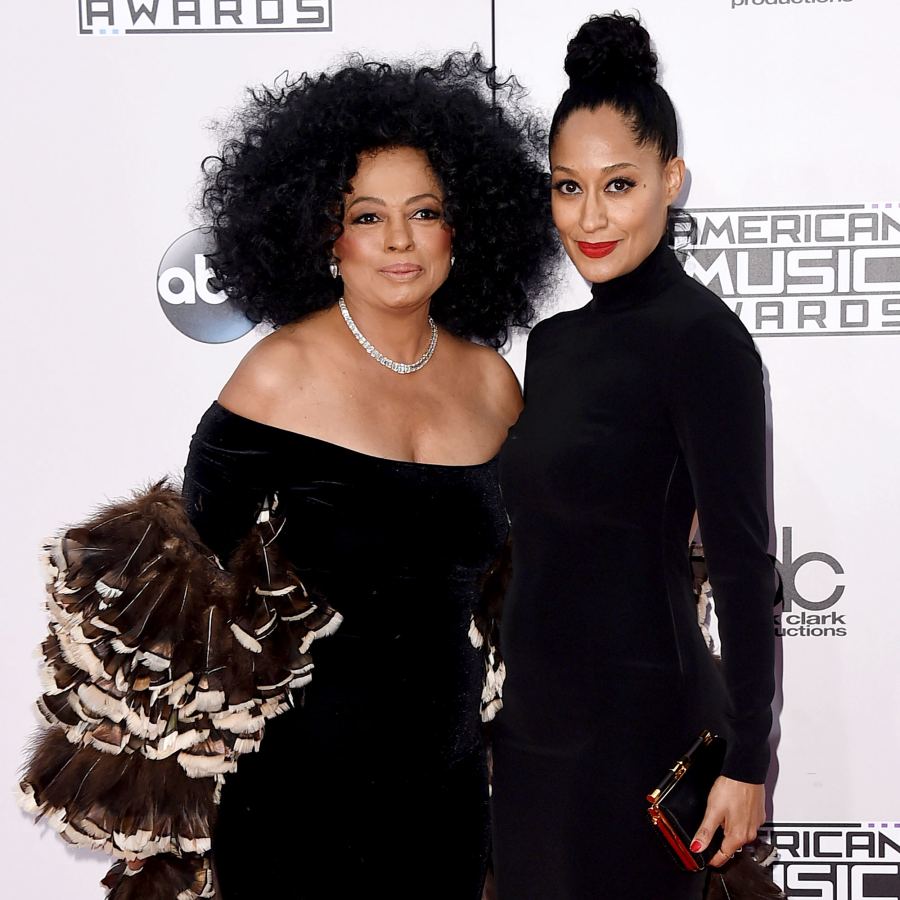 Tracee Ellis Ross and Diana Ross Famous Mothers and Daughters