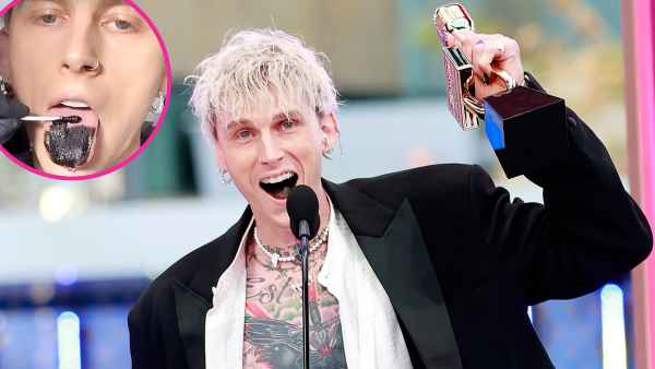 Fans Are Losing It Over Machine Gun Kellys Special Accessory 2021 Billboard Music Awards