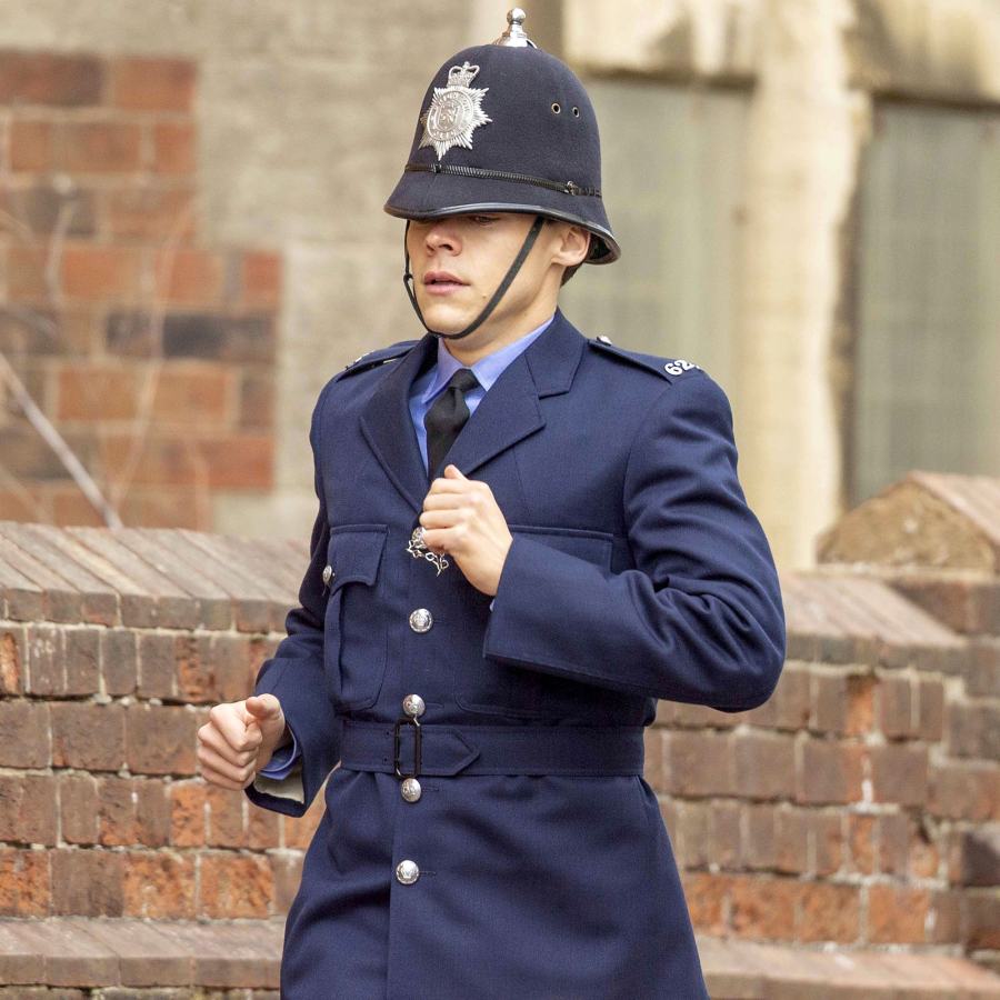 Fans Are Swooning Over Harry Styles Cop Costume