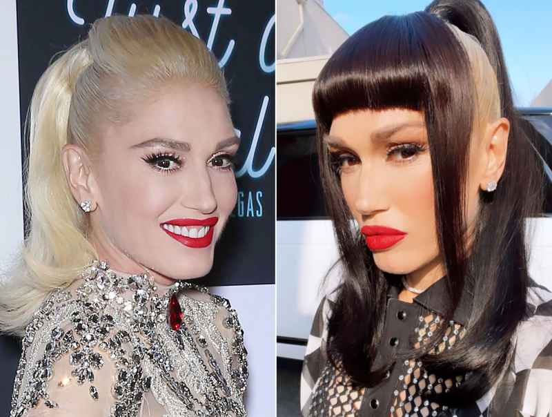 Gwen Stefani’s Race Car-Inspired Checkered Hair Is a Wild Transformation