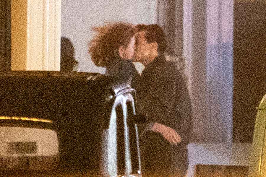 Harry Styles and The Crown Emma Corrin Kiss Passionately on the My Policeman Set 1