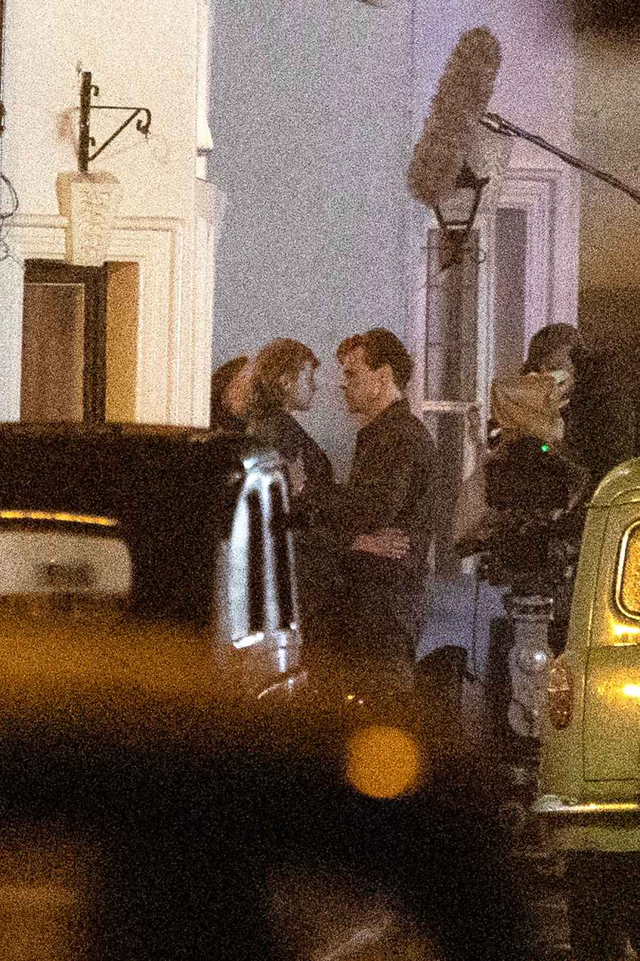 Harry Styles and The Crown Emma Corrin Kiss Passionately on the My Policeman Set 4