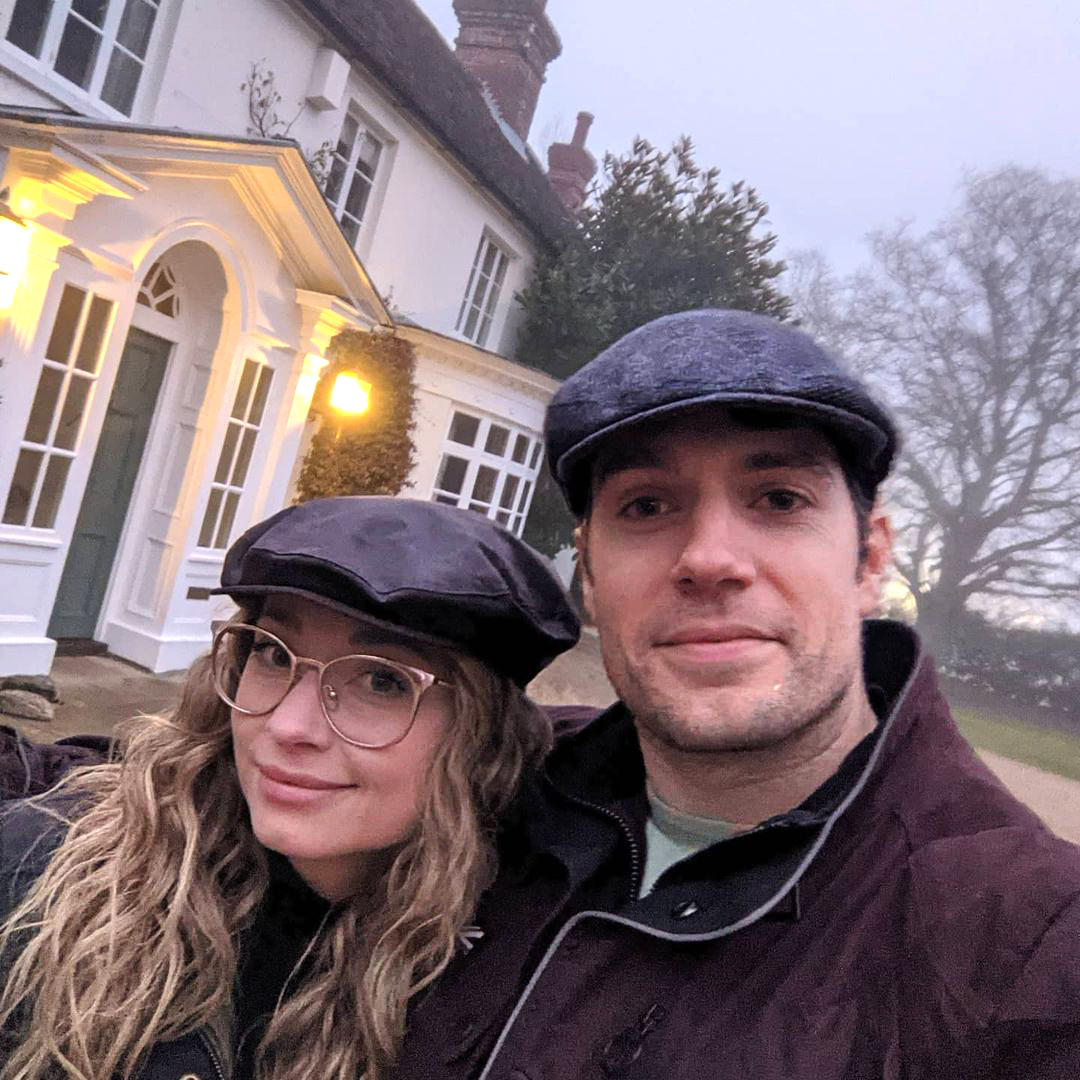 The Witcher star Henry Cavill goes public with his new girlfriend on dog  walk