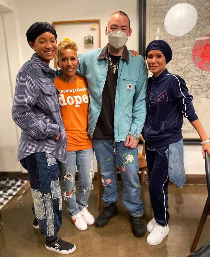 Jada Pinkett Smith Gets Meaningful Matching Tattoo With Willow and Adrienne