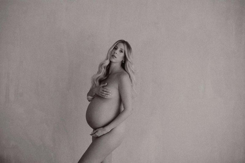 Jason Wahlers Wife Ashley Slack More Celebs Posing Nude While Pregnant