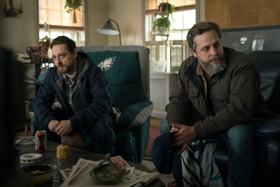 Joe Tippett and Robbie Tann Mare of Easttown Suspects Breaking Down Who Could Have Killed Erin
