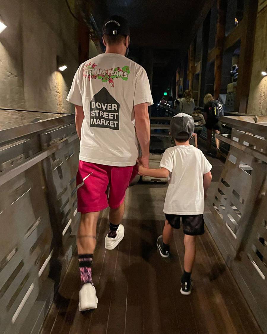 Justin Timberlake Documents Disney World Trip With Rare Photos of Son Silas