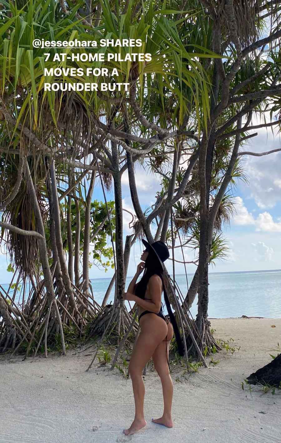 Kourtney Kardashian Gives Full View of Her Booty in Thong Bikini: Pic