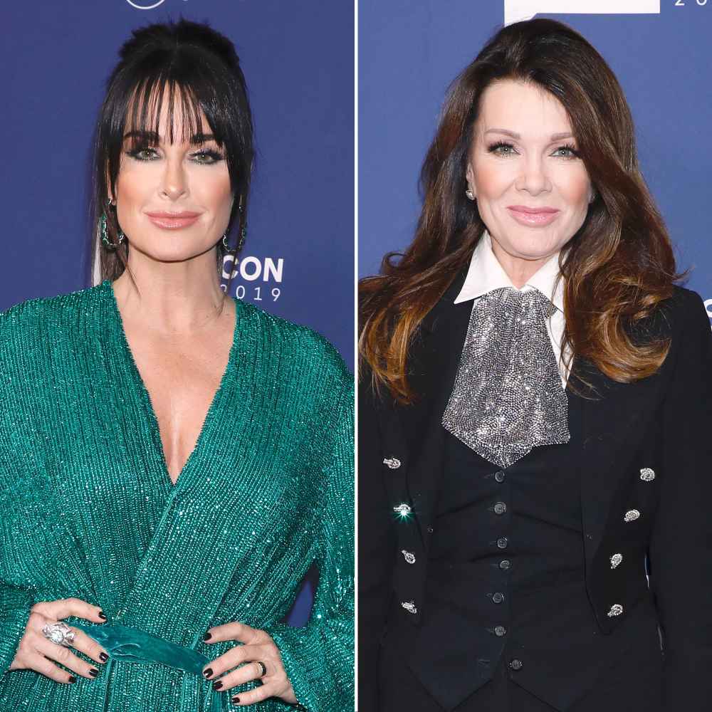 Kyle Richards enjoys a luncheon in Beverly Hills with Lisa Vanderpump