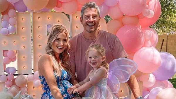 Pregnant Lauren Burnham Arie Luyendyk Jr Celebrate Daughter Alessis 2nd Birthday With Butterfly Princess Party