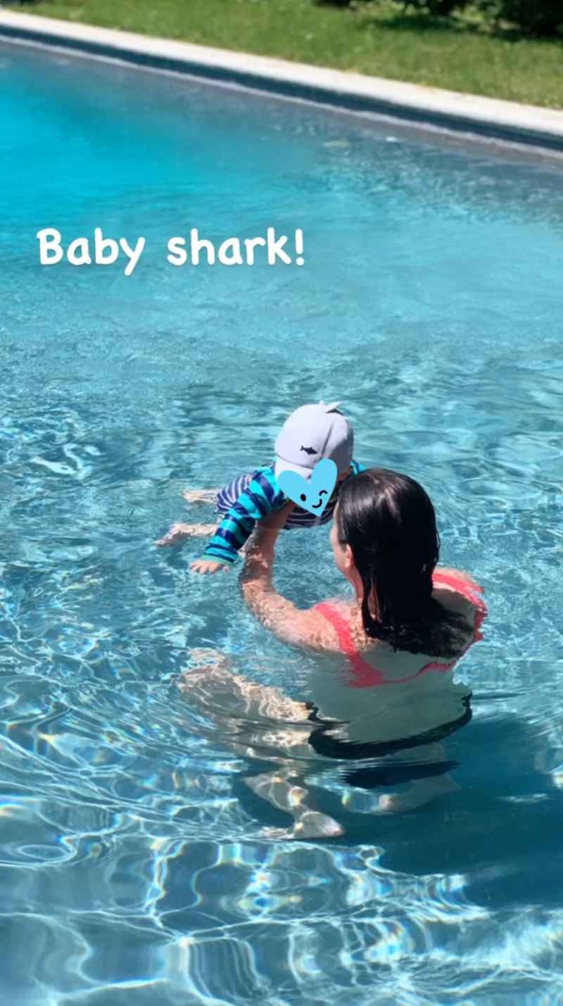 Lea Michele and More Celeb Parents Teach Their Babies to Swim