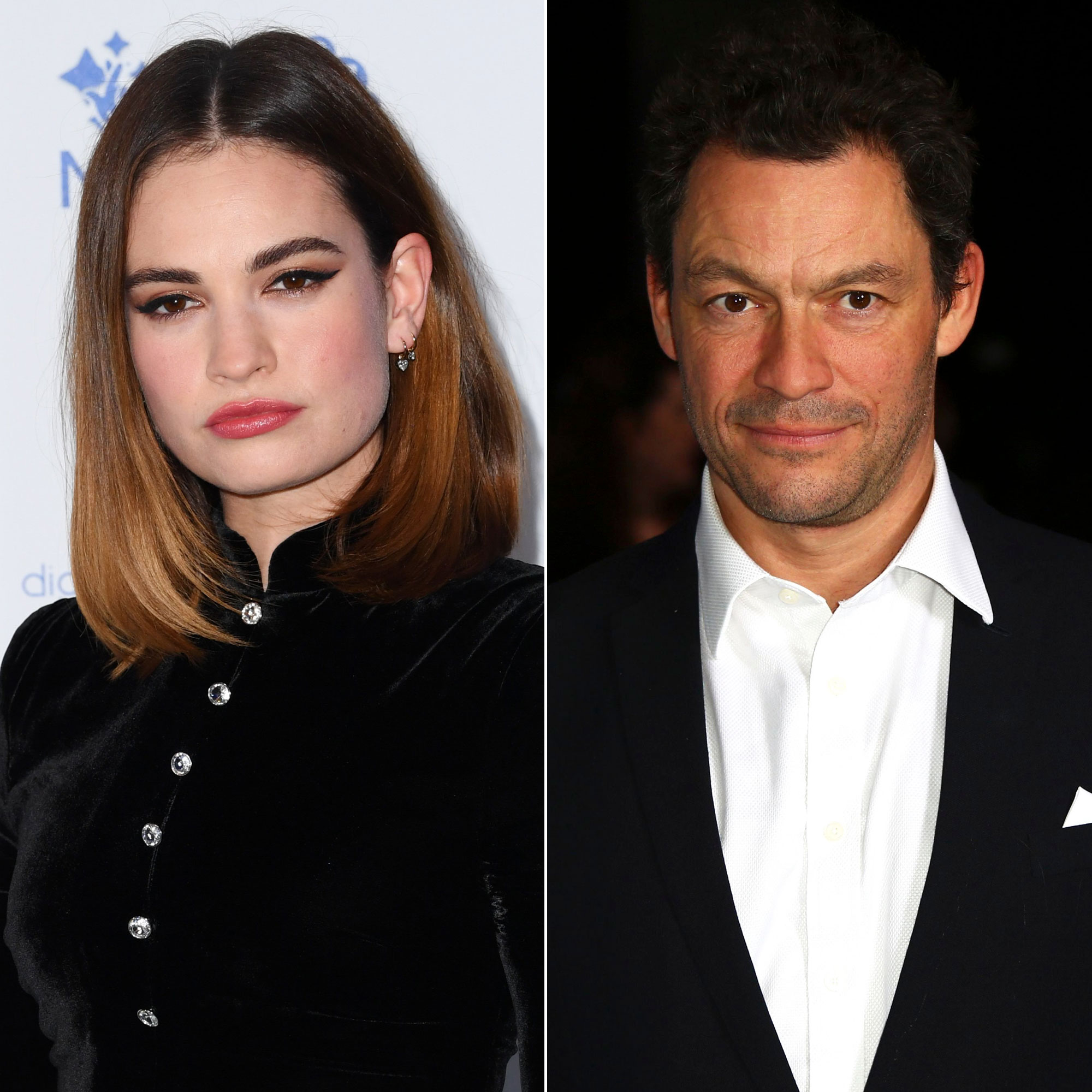 Lily James Breaks Her Silence on Dominic West PDA Scandal photo