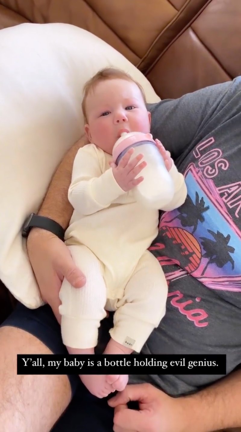 Mini Milestone! Stassi Schroeder's Daughter Has Learned to Hold Her Bottle