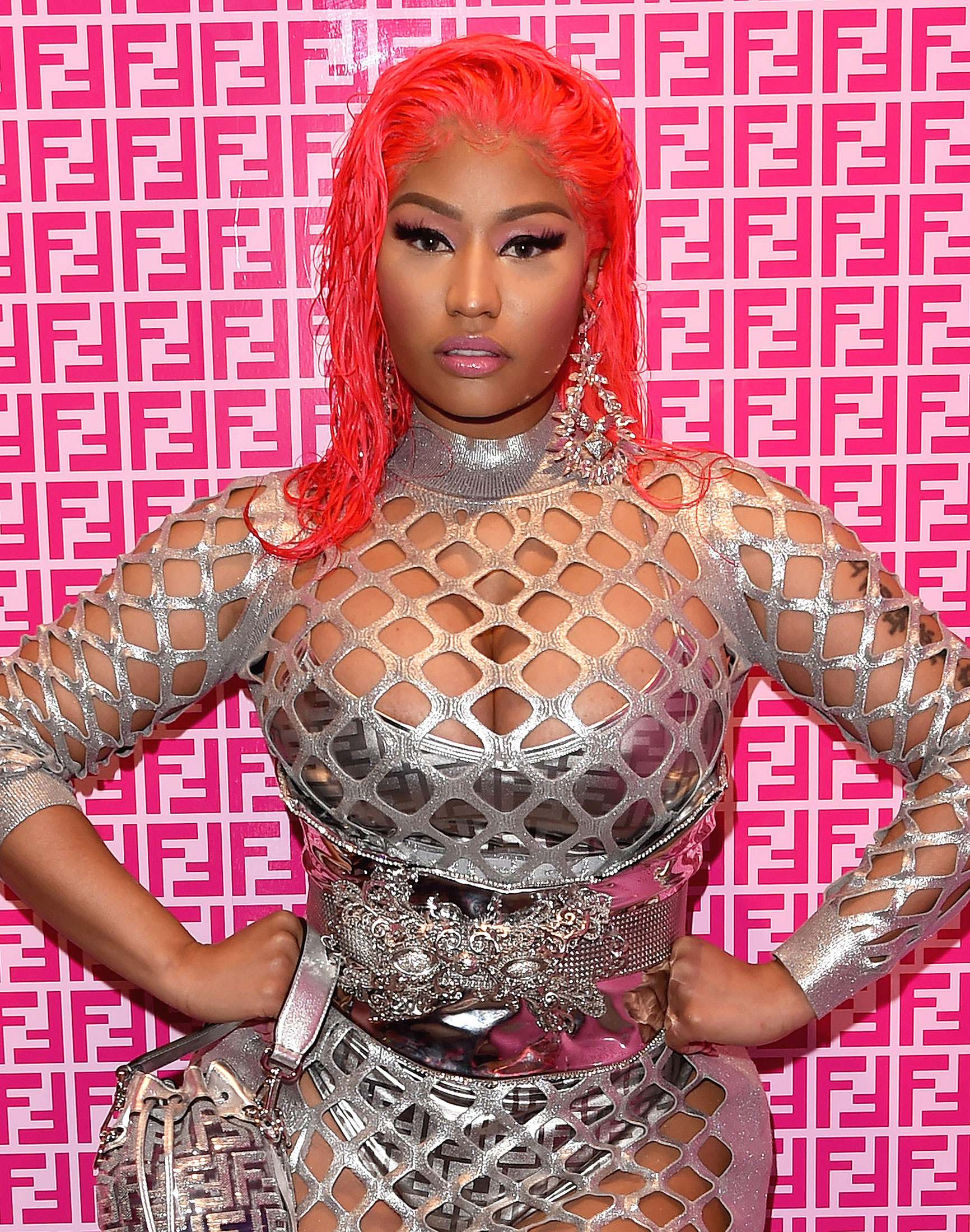 Nicki Minaj Wears Nothing But $49 Hot Pink Crocs News of the world Art.