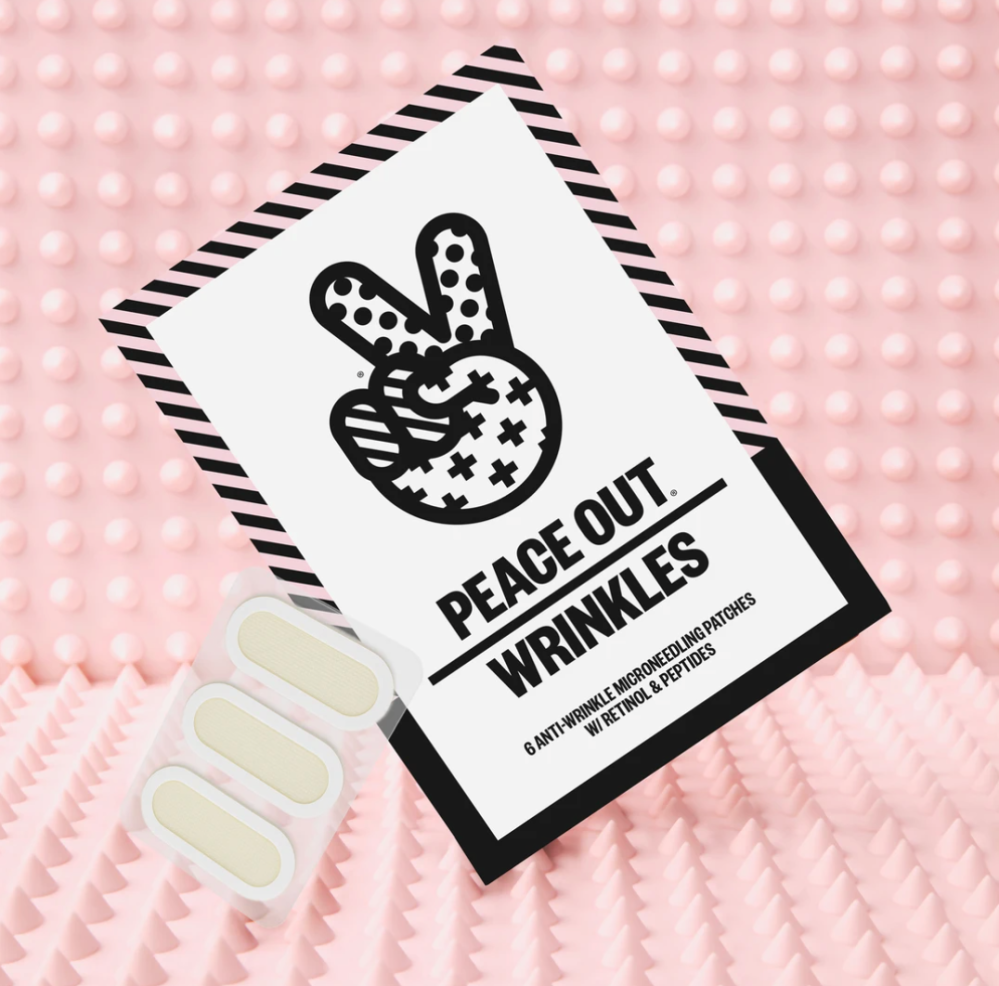 Peace Out Wrinkles Microneedling Patches