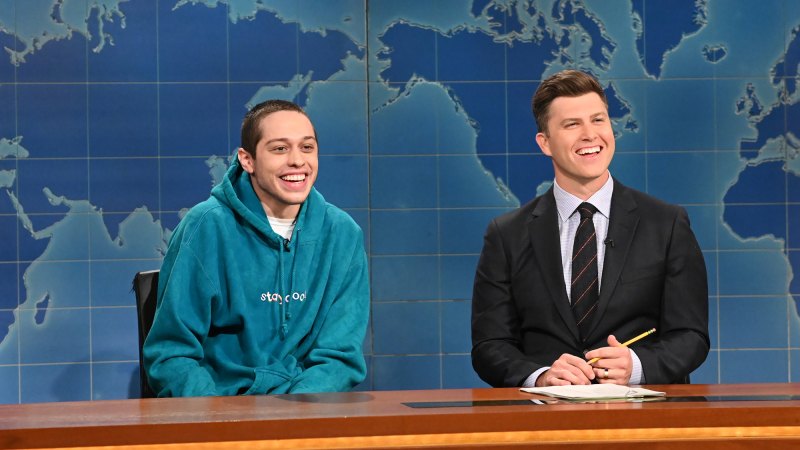 Pete Davidson Jokes Hes Relieved Chrissy Teigen Is Out of Our Lives During SNL Inline