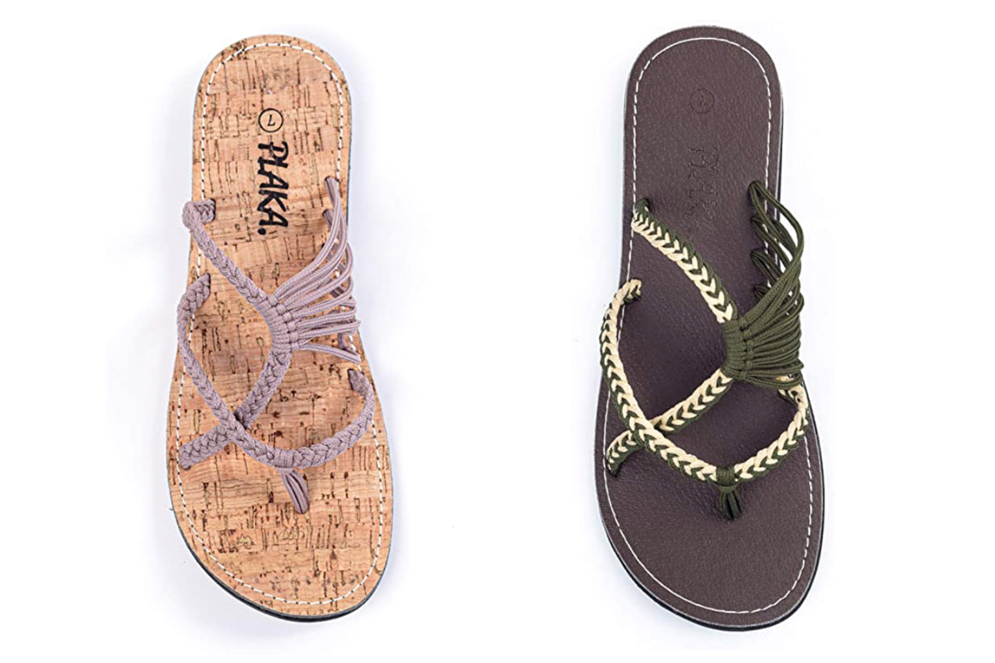 Plaka Flip Flops Sandals for Women Oceanside