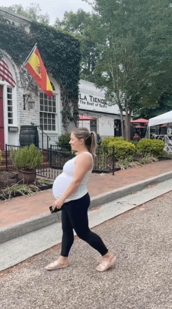 Pregnant Shawn Johnson East’s Baby Bump Pics Ahead of 2nd Child