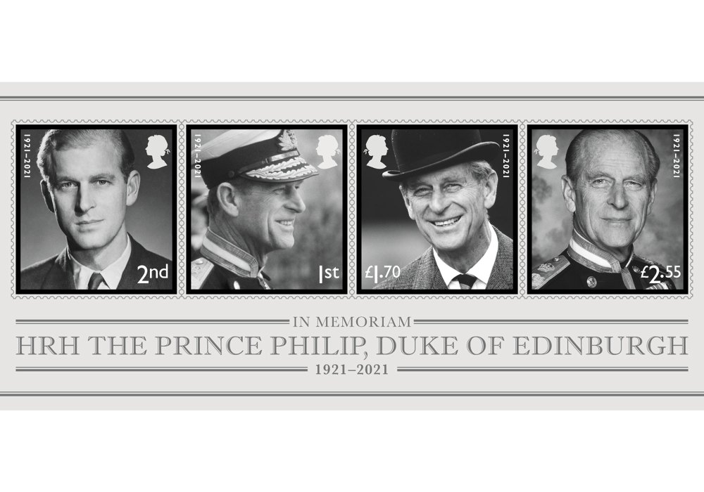 Prince Philip Honored With Special Postal Stamps Following His Funeral