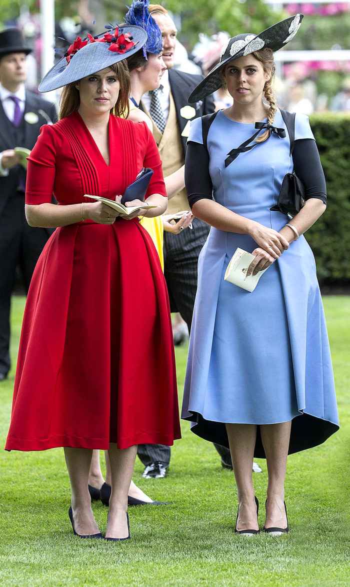 Princesses Beatrice Eugenie React Queen Elizabeth IIs Death