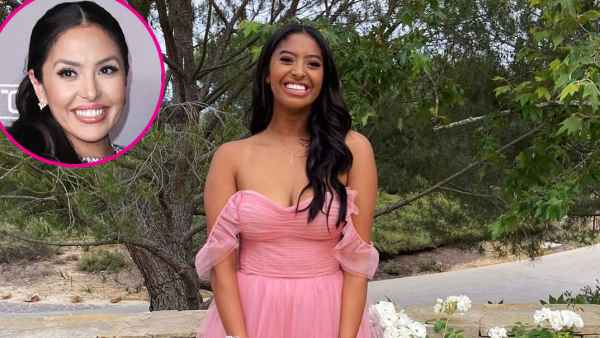 Promo Vanessa Bryant Daughter Natalia Poses for Prom Pictures in Pink Dress