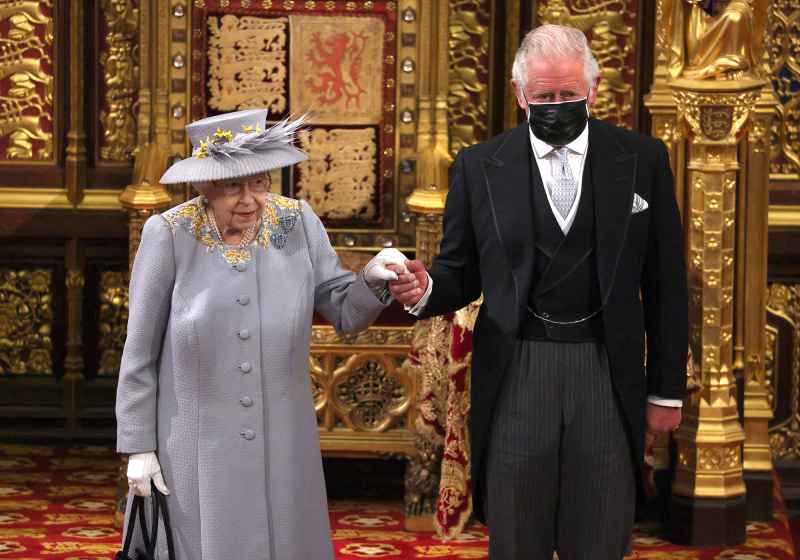 Queen Elizabeth II Makes 1st Official Outing Since Prince Philip Funeral to Open Parliament 2