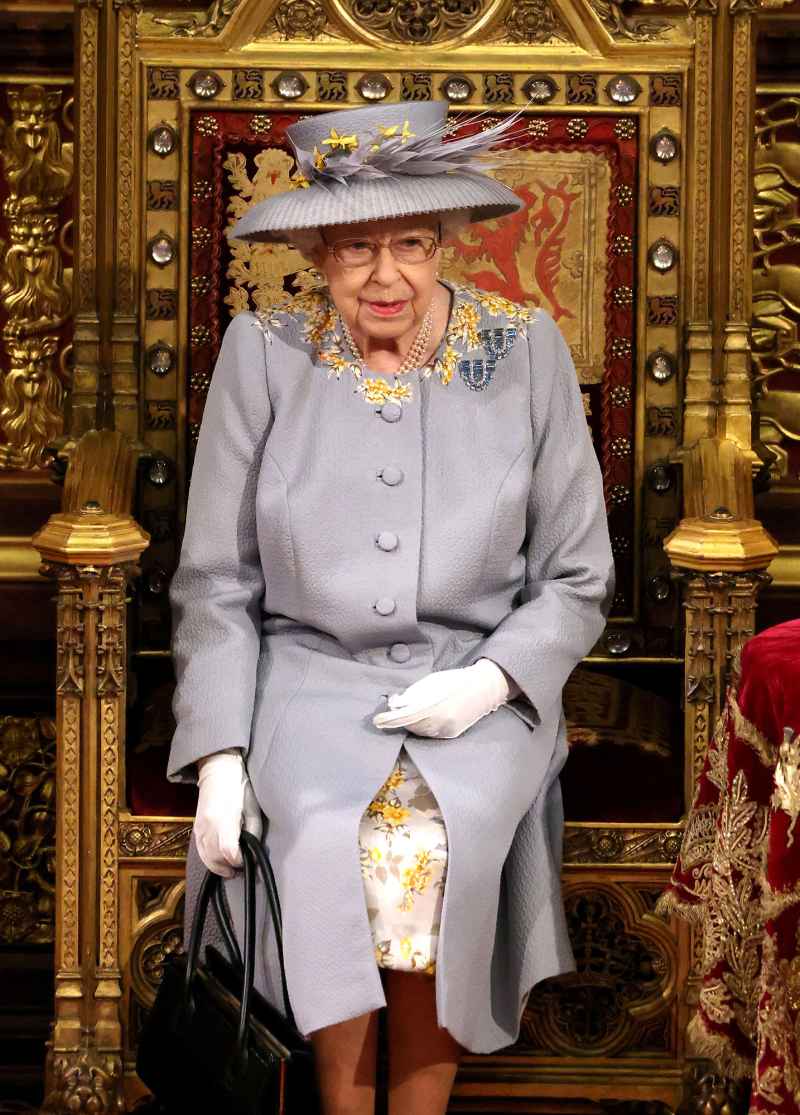 Queen Elizabeth II Makes 1st Official Outing Since Prince Philip Funeral to Open Parliament 5