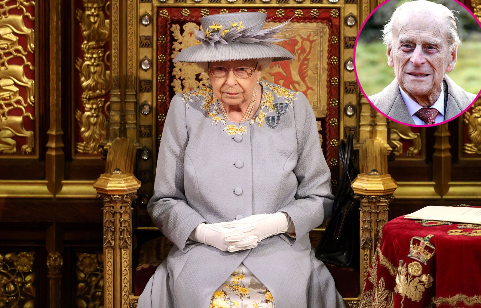 Queen Elizabeth II Makes 1st Official Outing Since Prince Philip Funeral to Open Parliament