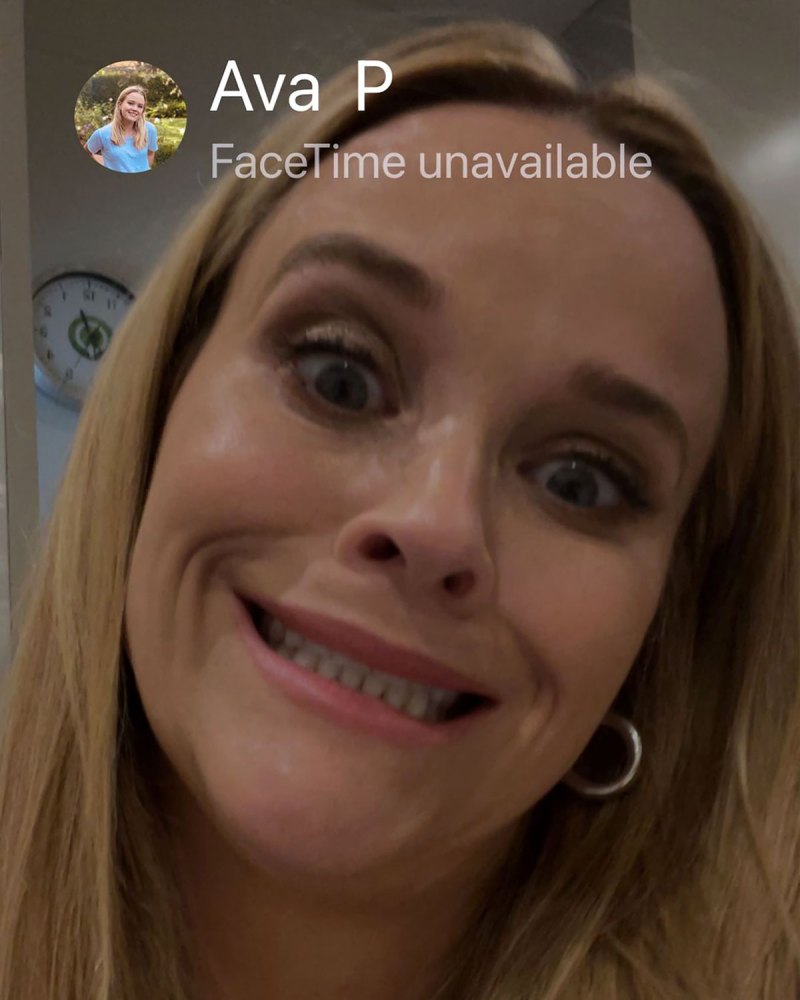 LOL! Reese Witherspoon Calls Out Daughter Ava, 21, for Missing FaceTime Call