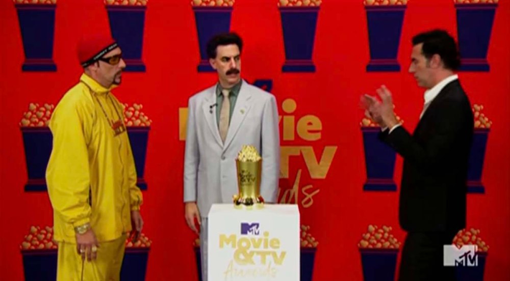 Sacha Baron Cohen Receives Comedic Genius Award 2021 MTV Awards