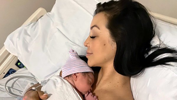 Scheana Shay Sobs Holding Newborn Daughter Summer for 1st Time in Emotional Birth Video