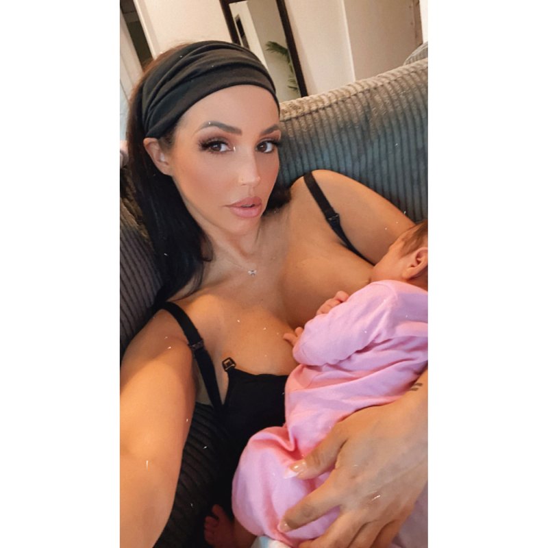 Throwback! See Scheana Shay Breast-Feeding Daughter Summer for 1st Time