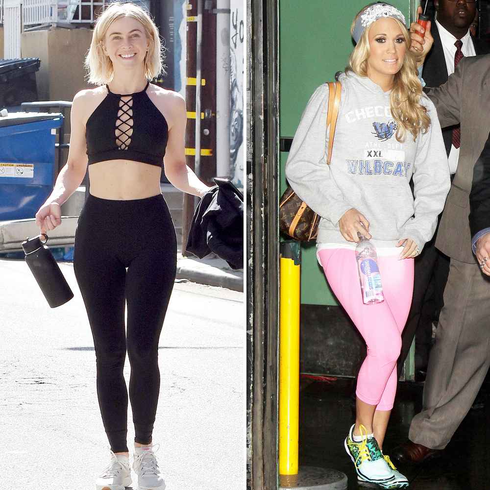 Stars' Workout Secrets: Julianne Hough, Carrie Underwood and More