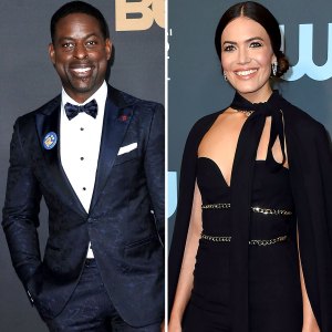 Sterling K Brown Describes Meeting Mandy Moores Son Gus Shes the Best Mom