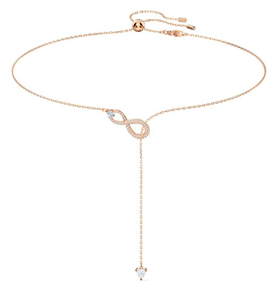 Swarovski Infinity Y Pendant Necklace for Women