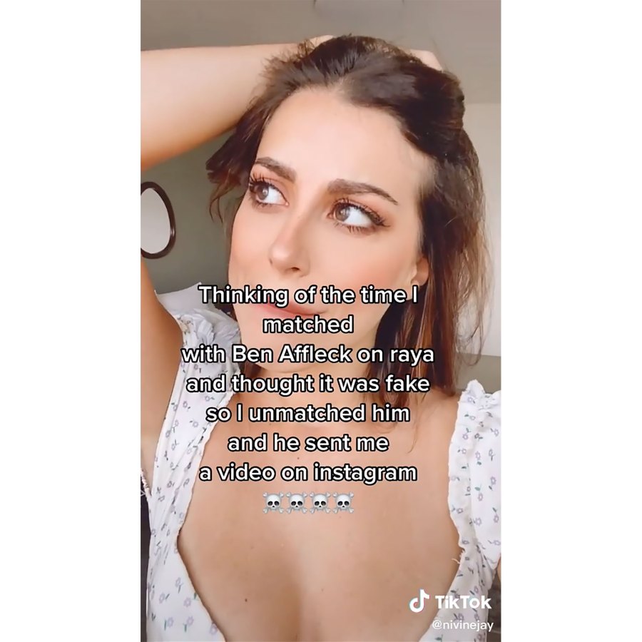 TikTok User Ben Affleck Sent Me Video After I Rejected Him Dating App