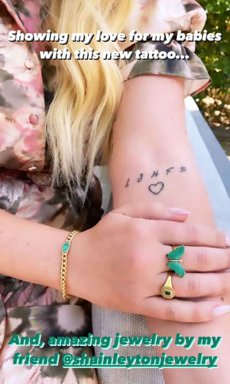Tori Spelling Shows ‘My Love for My Babies’ With Adorable Tribute Tattoo: Pic