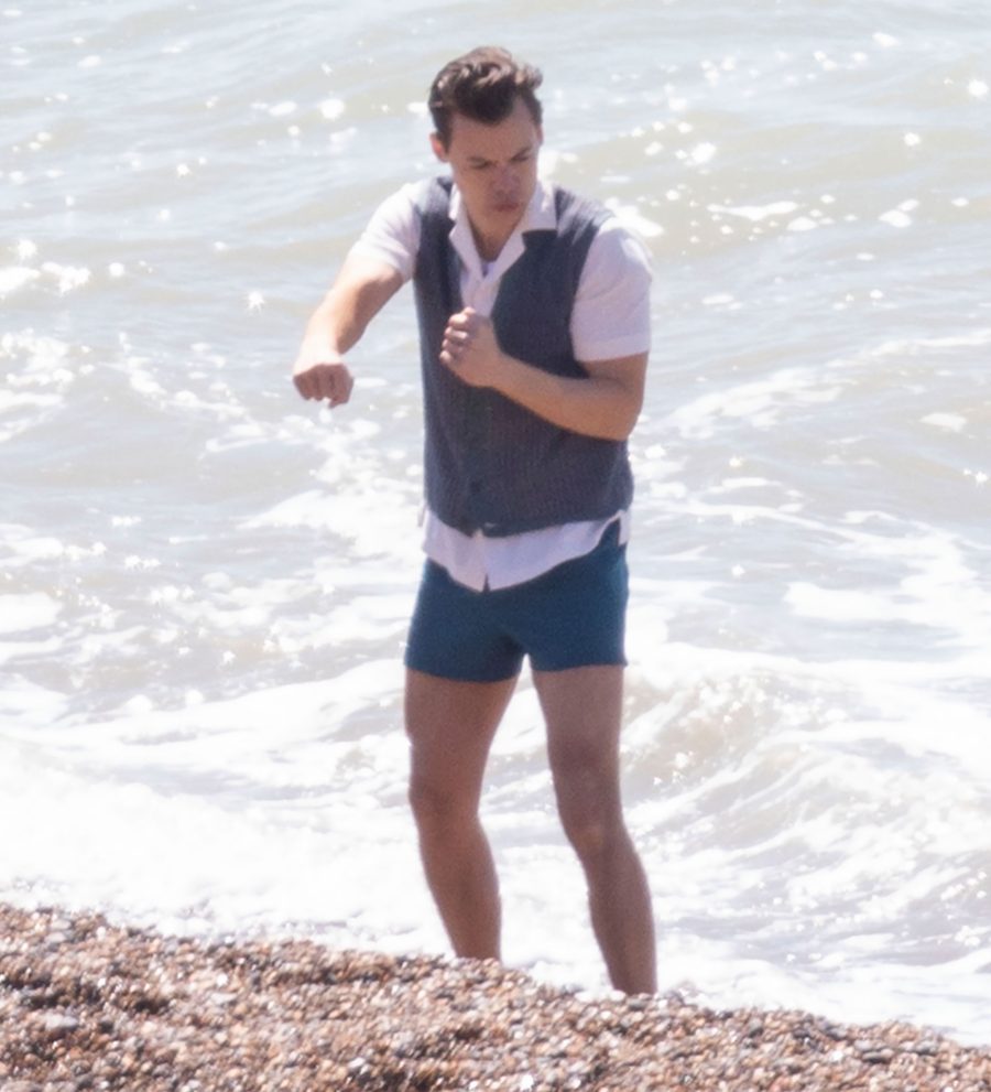 Twitter Is Freaking Out Over Harry Styles’ Ridiculously Short Shorts: Photos