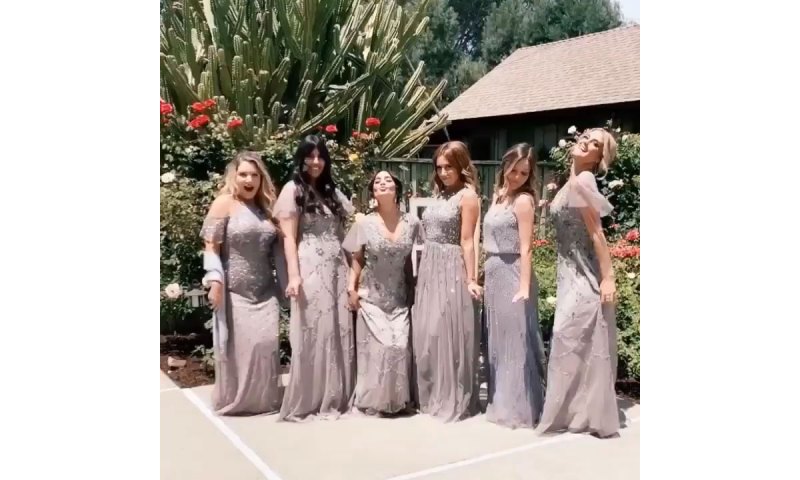 Vanessa Hudgens and Ashley Tisdale Celebrity Bridesmaids