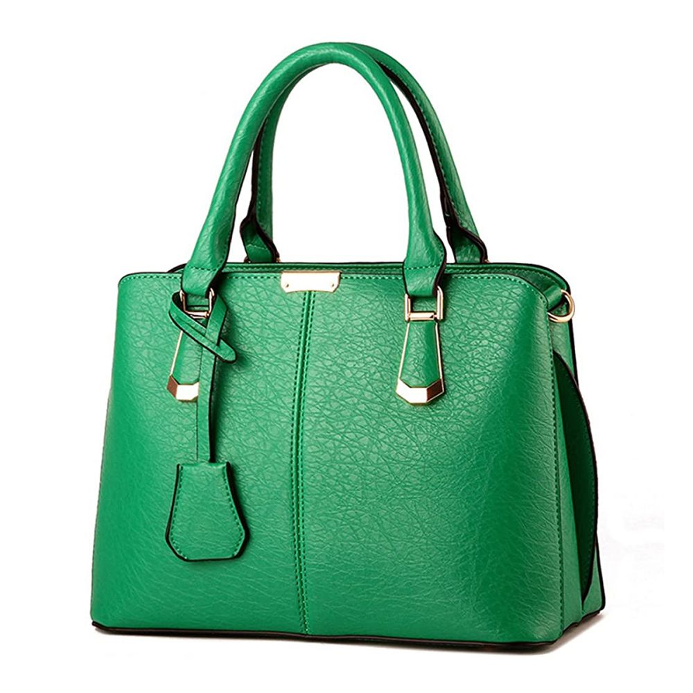 amazon-green-satchel-purse-bag