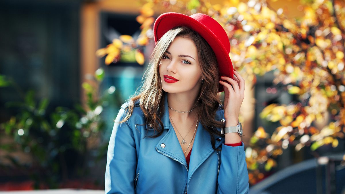 blue-faux-leather-jacket
