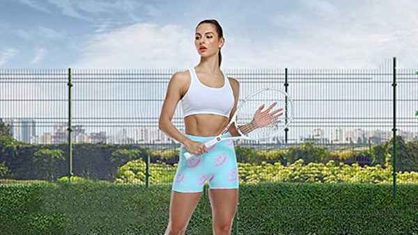 doughnut-biker-shorts