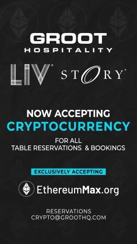 Groot Hospitality now accepting cryptocurrency