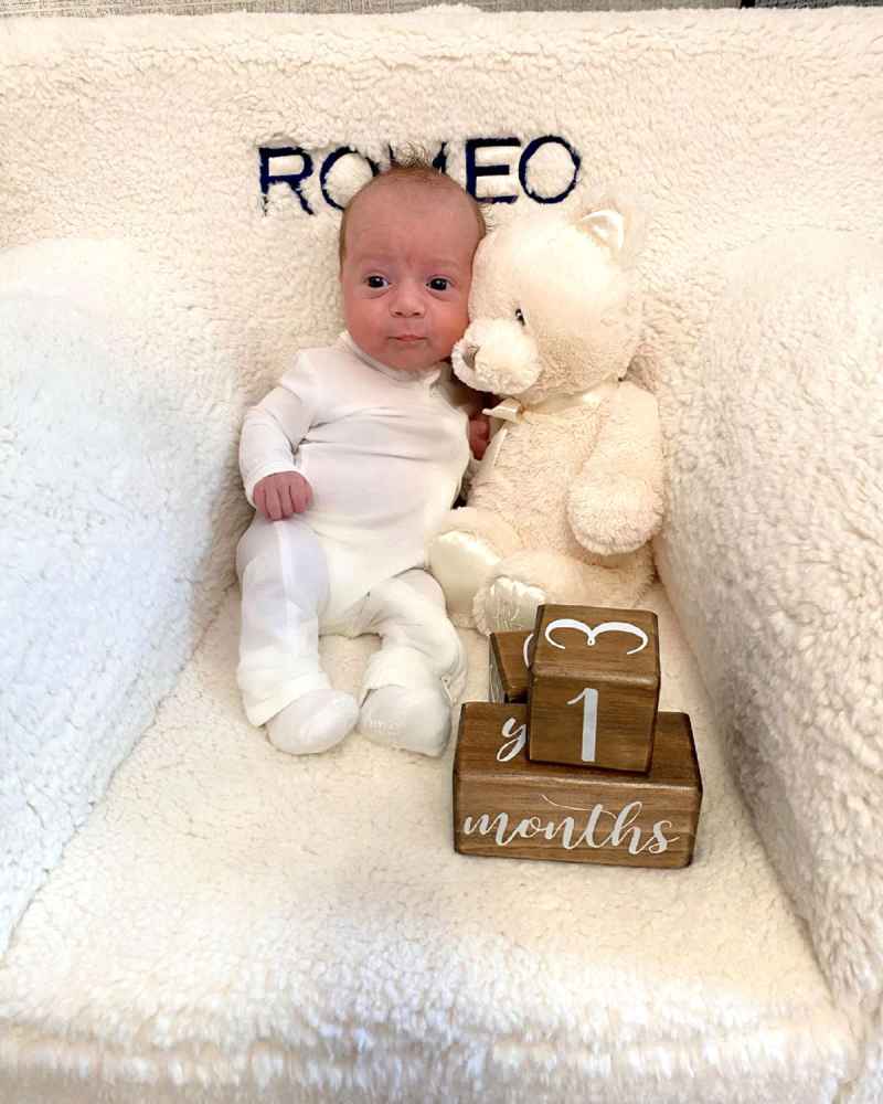 1 Month With Romeo Mike The Situation Lauren Sorrentino's Sons Pics