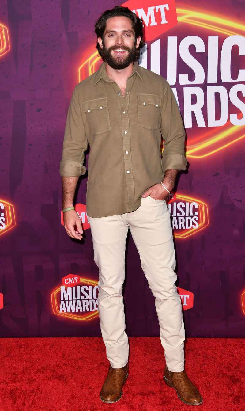 CMT Music Awards 2021 Red Carpet Arrivals - Thomas Rhett