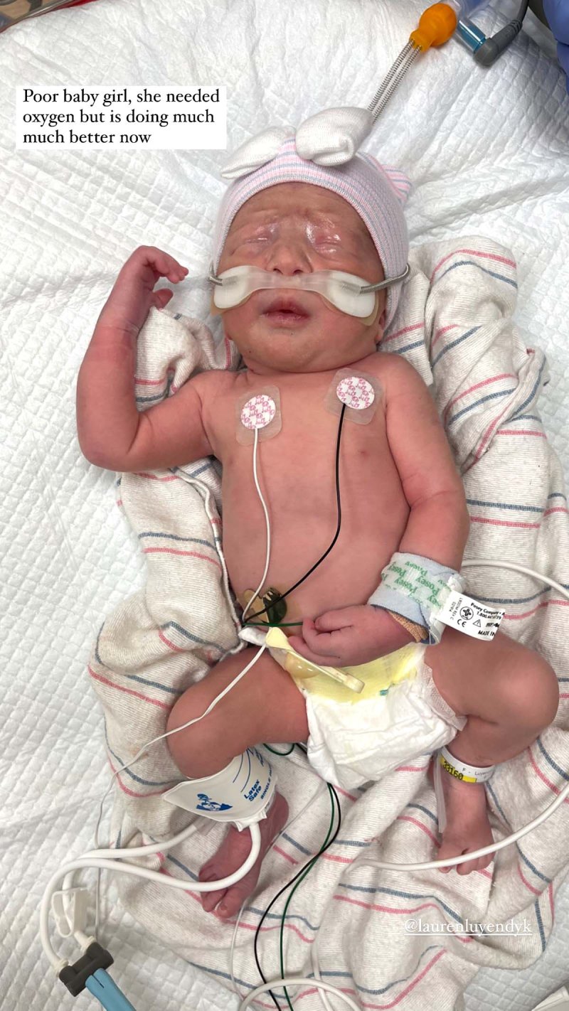 Arie Luyendyk Jr Gives Update His Lauren Burnhams Twin Baby Girl