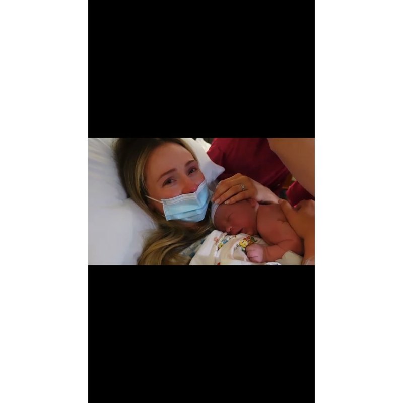 Bachelor Lauren Bushnell Shares Footage From 2-Week-Old Son Dutton Birth 9